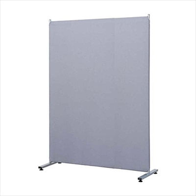 ナカバヤシ 簡易パーティション 高さ1600mm ワイド1200mm グレー PTS-1612N　(tm)　