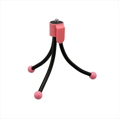 ナカバヤシ Digio2 ミニ三脚 フレキシブル レッド DCA-110R (tm)