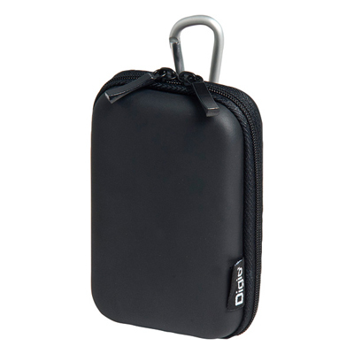 ナカバヤシ Digio2 コンパクトデジタルカメラケース EVA セミハードケース DCC-056BK ブラック (tm)