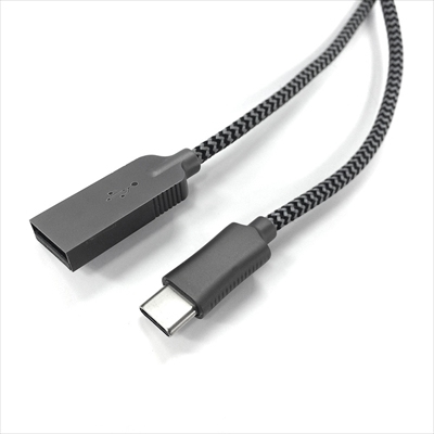 ナカバヤシ Type-Cストロングケーブル USB2.0/0.5m ZUH-SWICA205GY (tm)