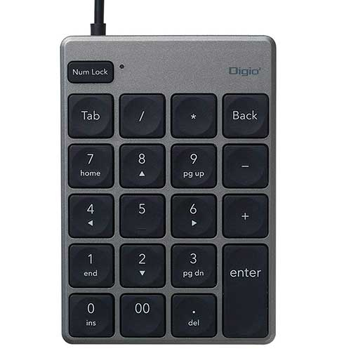 USB有線薄型テンキーボード/グレー TNK-SU231GY (tm)