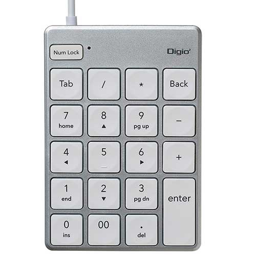 USB有線薄型テンキーボード/シルバー TNK-SU231SL (tm)