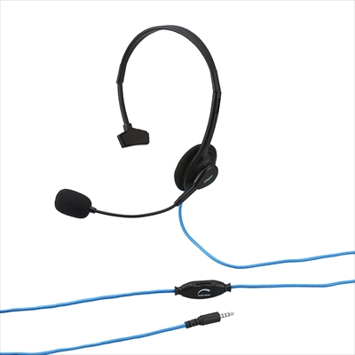 ナカバヤシ ゲーム用ヘッドセット片耳 ブラック MHM-MGM22BK (tm)