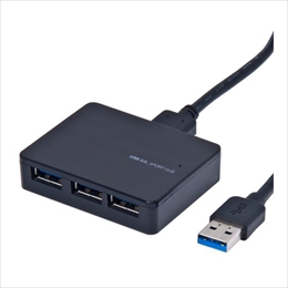 ナカバヤシ Digio2 USB 3.0 4ポートハブ バスパワー ブラック UH-3024BK (tm)
