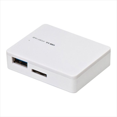 ナカバヤシ Digio2 USB 3.0 4ポートハブ バスパワー ホワイト UH-3024W (tm)