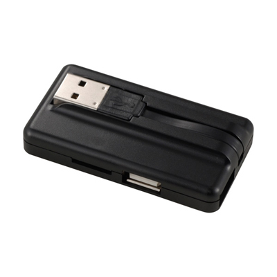 ナカバヤシ Digio2 USB2.0 マルチカードリーダー CRW-5M53BK ブラック (tm)