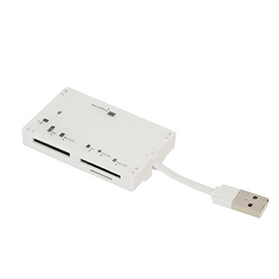 ナカバヤシ Digio2 USB2.0マルチカードリーダー ホワイト CRW-5M67W (tm)