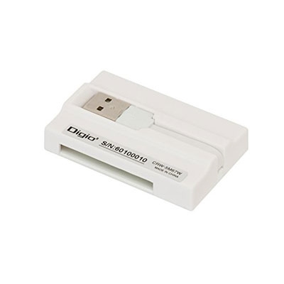 ナカバヤシ Digio2 USB2.0マルチカードリーダー ホワイト CRW-5M67W (tm)