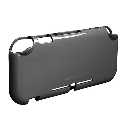 Digio2 ニンテンドー Switch Lite用 TPE 背面カバー SZC-SWL06GY グレー (tm)