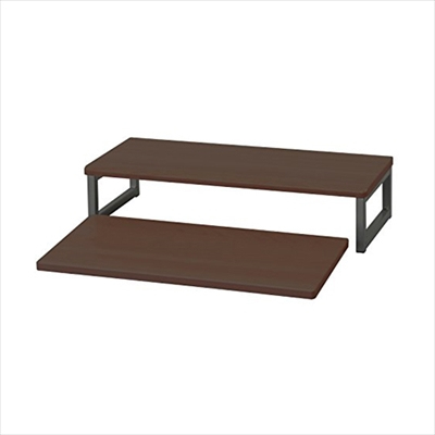 ナカバヤシ キーボードスライダー ダーク木目 DTR-201DM　(tm)　