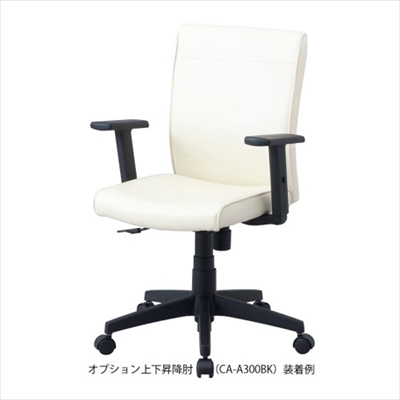 ナカバヤシ レザーチェア ローバック ブラック CNL-501BK　(tm)　