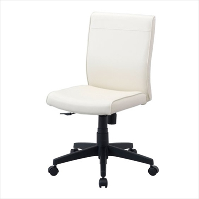 ナカバヤシ ワークレザーチェア アイボリー RZE-300IV　(tm)　