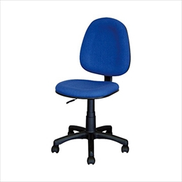 ナカバヤシ OAチェア ハイバック ブルー CNE-201B　(tm)　