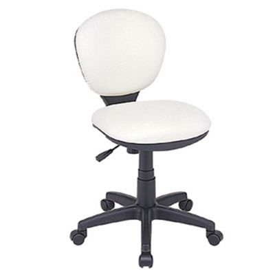 ナカバヤシ RZC-271W OAチェア 合成皮革タイプ ホワイト (tm)