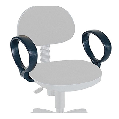 ナカバヤシ 固定肘 チェアRZC-N04専用 ブラック CA-N04 (tm)