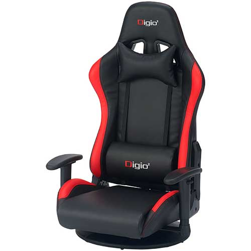 ゲーミングフロアチェア/レッド GMF-101-R (tm)