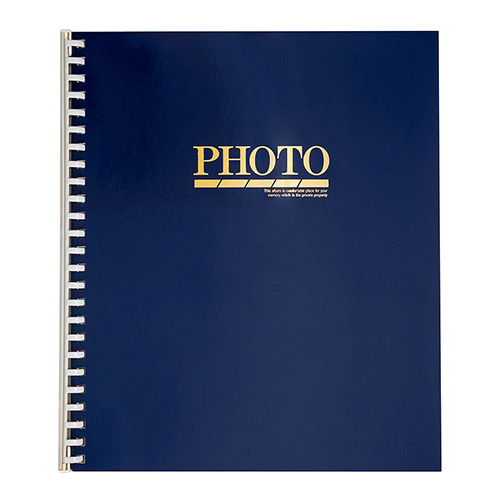 ナカバヤシ ライトアルバム ジムシリーズ 15R アオ アL-JHO2-91-B