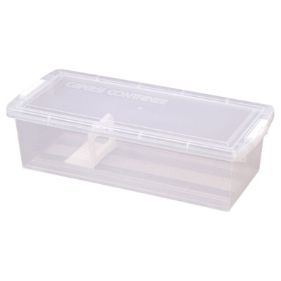 ナカバヤシ かたづけベスト キャパティコンテナ コミック&ビデオ CBC-101CRNクリア