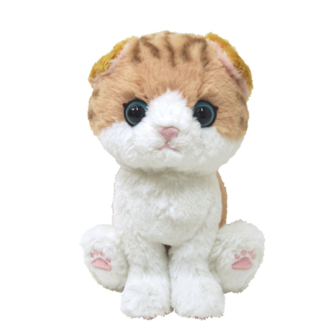 サンレモン　キトン ぬいぐるみ スコティッシュフォールド BR  P-4222