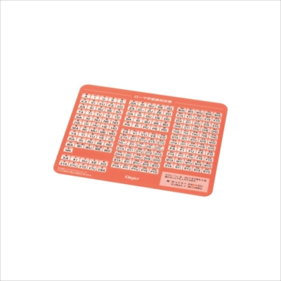 ナカバヤシ ローマ字マウスパッド/ピンク MUP-932P (tm)