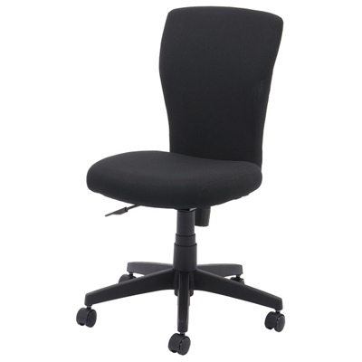 送料無料 ナカバヤシ ソフトバックチェア RZC-605BK ブラック