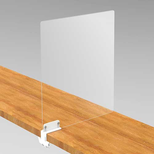 ナカバヤシ カウンターパーティション D600mmサイズ PTS-CT6060CR