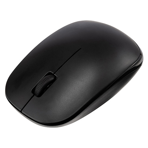 抗菌無線3ボタン光学式マウス /ブラック MUS-RKT183AGBK(tm)