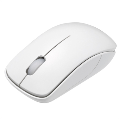 無線3ボタンBlueLEDマウス/ホワイト MUS-RKT186W (tm)