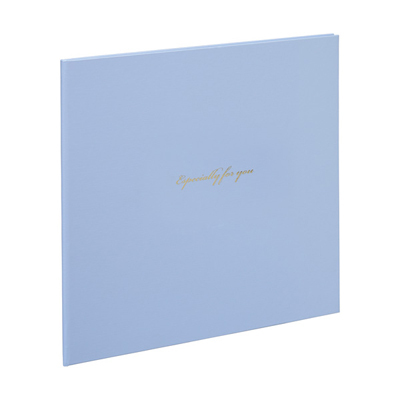 ナカバヤシ 写真台紙/スクエアL判2面 VML-101-B ブルー