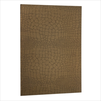 ナカバヤシ 証書ファイル Cタイプ A4 紙製クロス・クロコダイルマット ゴールド FSPM-A4C-GD