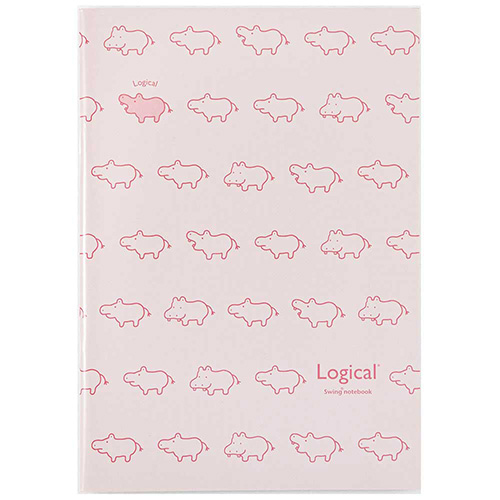 ナカバヤシ ヒポポシリーズ A5ノート ピンク HPP-A51A-P