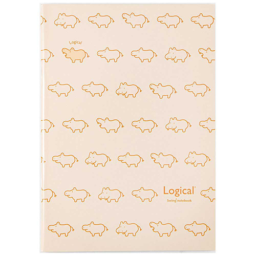 ナカバヤシ ヒポポシリーズ A5ノート ベージュ HPP-A51S-IV