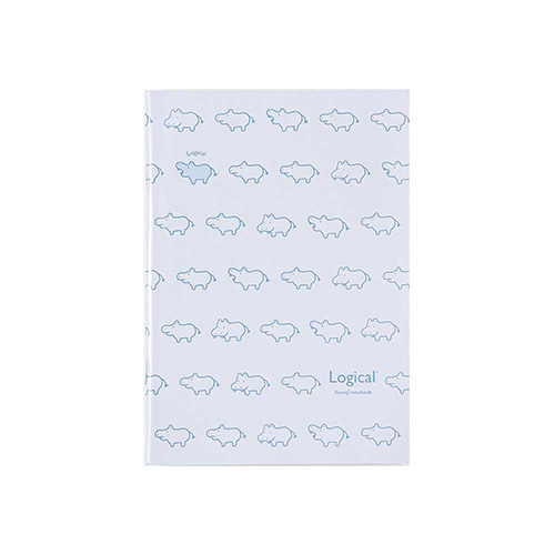 ナカバヤシ ヒポポシリーズ A6ノート ブルー HPP-A61B-B