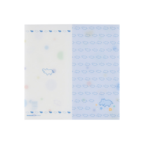 ナカバヤシ ヒポポシリーズ 抗菌マルチファイル ブルー HPP-TH-B