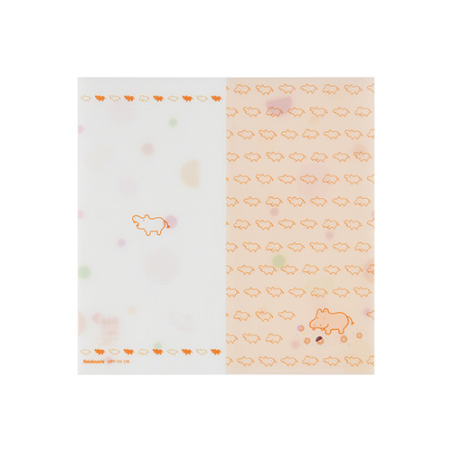 ナカバヤシ ヒポポシリーズ 抗菌マルチファイル オレンジ HPP-TH-OR