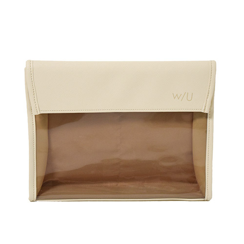 ナカバヤシ w/U A5ポーチ アイボリー WU-BIBA5IV