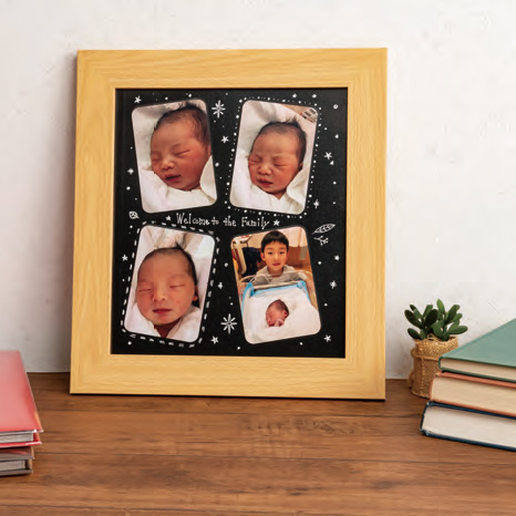 アルバム台紙フレーム 台紙Lサイズ用 ナチュラル MADF-L-N