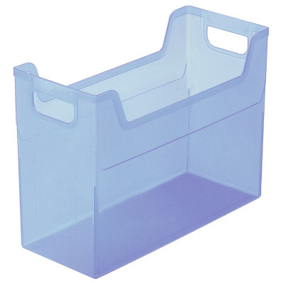 ナカバヤシ かたづけベスト キャパティE4 ファイルボックス FB-E4-CBN クリアブルー