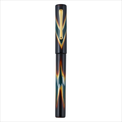 TACCIA 浮世絵 漆万年筆/錆緑-F TF-004-GR-F