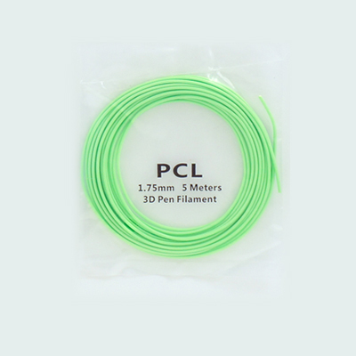 3Dペン用 PCLプラスチックフィラメント PCL5M-GR グリーン