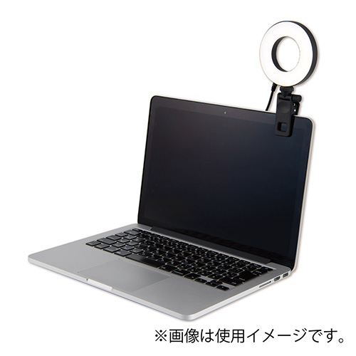 ナカバヤシ USB LEDリングライト/ブラック UA-LED013BK (tm)