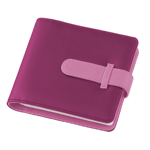 ナカバヤシ Blu-ray対応 ディスクケース 24枚収納/ピンク BD-092-24P (tm)