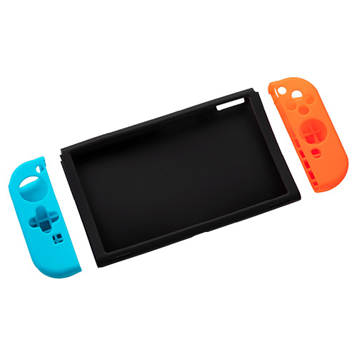 ナカバヤシ SWITCH 有機ELモデル用 シリコンカバー(分離型)/コンビ SZC-SWE04CC (tm)