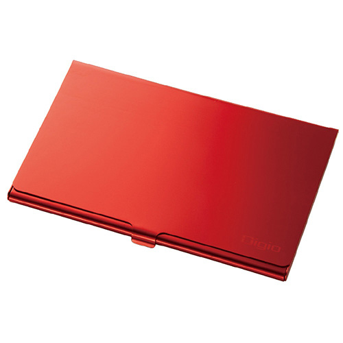 ナカバヤシ アルミカードケース SD2枚・microSD4枚収納/レッド MCC-2202R (tm)