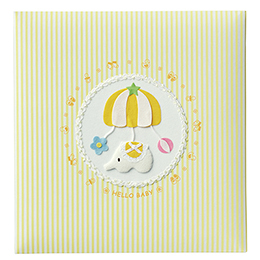 ナカバヤシ フエルアルバム 誕生用トイモービル ア-LB-300-Yイエロー