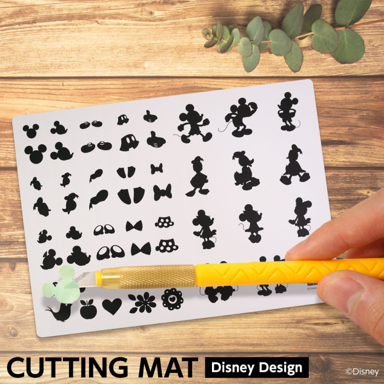 【WEB限定品】ディズニーキャラクター カッティングマット ミッキー&フレンズ CM-A4-DY1【カッティングシート Disney】