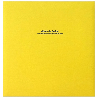 【WEB販売限定色】ナカバヤシ 布クロスアルバム de favine【ドゥファビネ】フエルアルバム Lサイズ IT-LD-191-KY カナリアイエロー