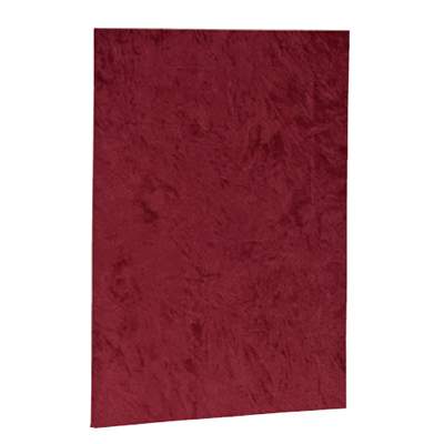 ナカバヤシ 証書ファイル(コーナー後付) 布クロス貼り(スエード調)タイプ A4判 FSS-A4C-R エンジ