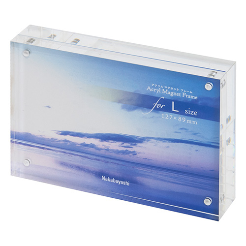 ナカバヤシ アクリルマグネットフレーム / フォトフレーム L判 フ-ACM-Lの商品画像2枚目