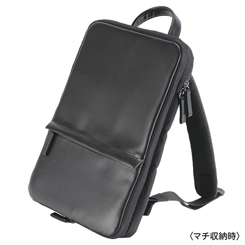 ナカバヤシ 厚みが変わる PCバックパック 16インチ/ブラック CB-283BK (tm)